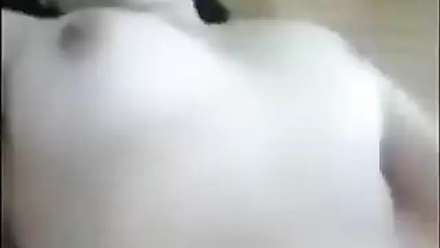 Asian Girl with Swollen Nipples Masturbates Pussy